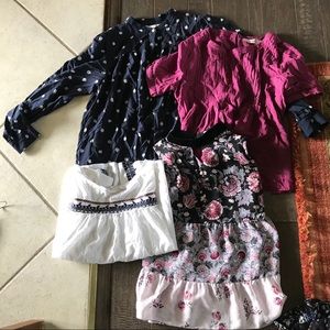 Loft short and long sleeve tops